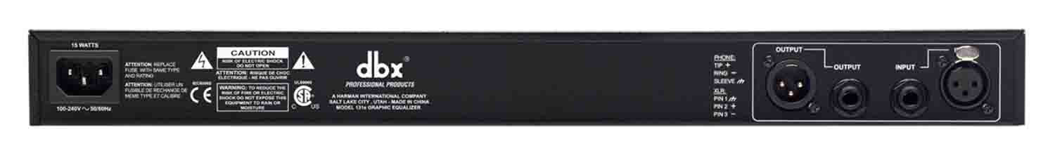 DBX 131S Single 31-Band Graphic Equalizer - Hollywood DJ