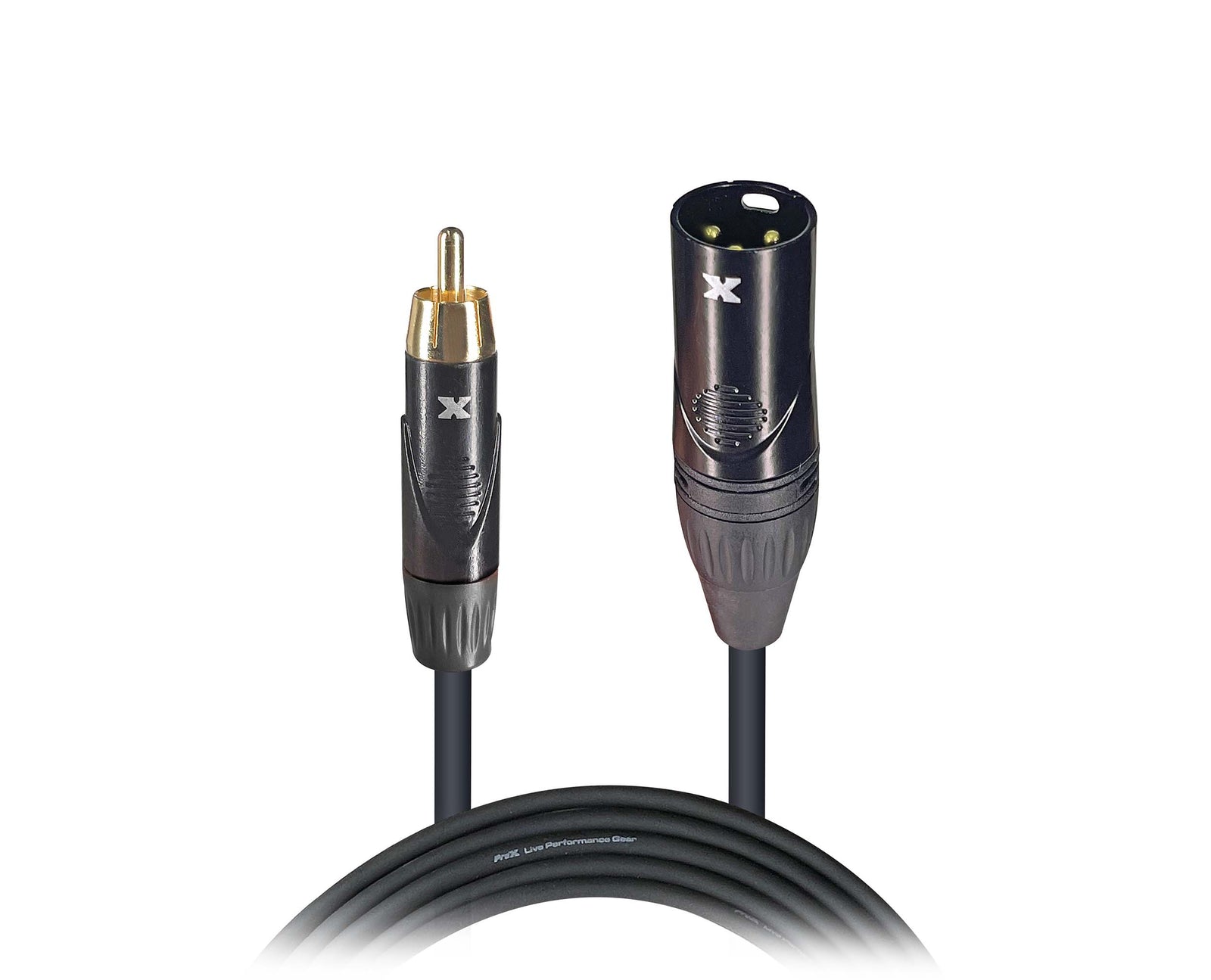 Prox XC-RXM05 Unbalanced RCA to XLR3-M High Performance Audio Cable - 5 Feet by ProX Cases
