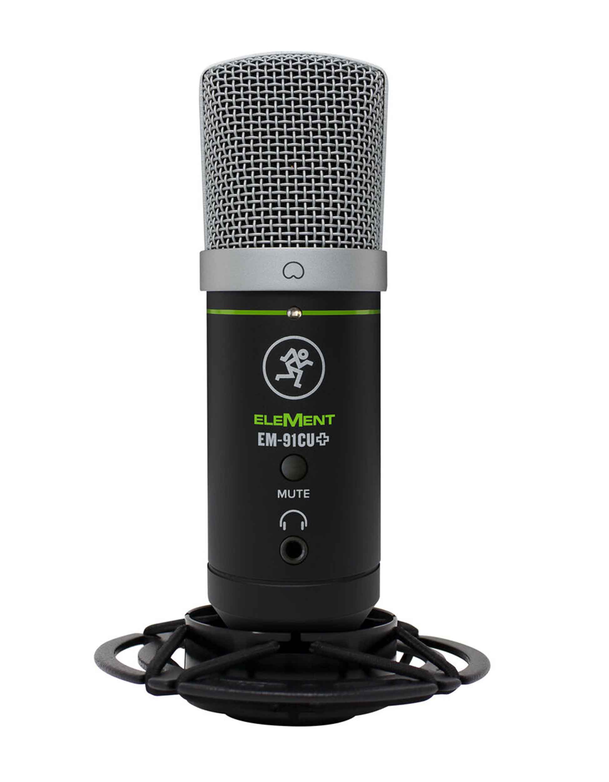 Mackie EM-91CU+ EleMent Series USB Condenser Microphone - Hollywood DJ