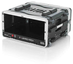 Gator Cases GRR-4PL-US Powered Rolling Molded 4U Rack Case - Hollywood DJ