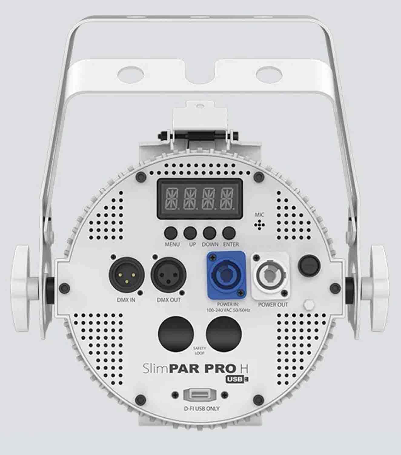 Chauvet DJ SLIMPARPROHUSBWHT SlimPAR PRO H USB LED Effect Light - White - Hollywood DJ