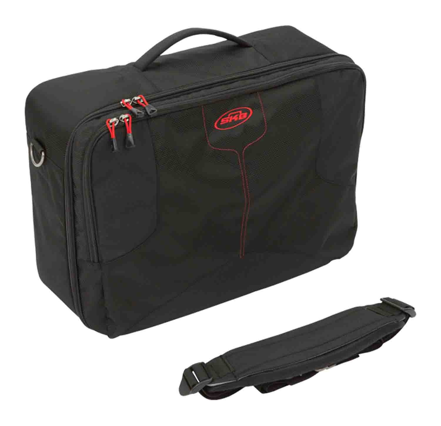 SKB Cases 1SKB-1712TPB Think Tank Soft Bag with 1SKB-PB1712 Pedalboard - Hollywood DJ