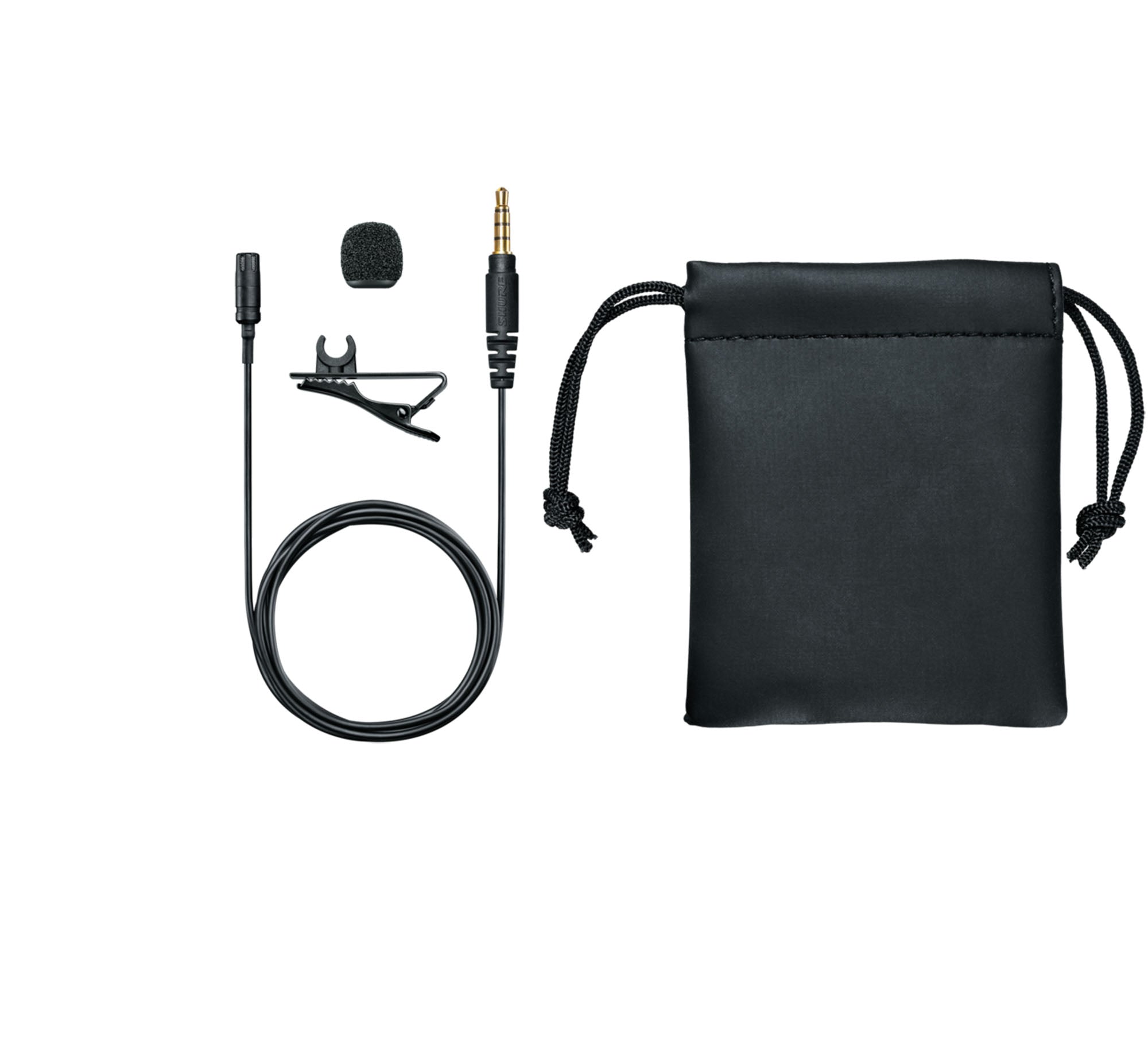 Shure MVL Lavalier Microphone for Smartphone or Tablet - Hollywood DJ
