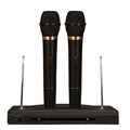 Nutek MC-0306 Twin Pack Wireless Dynamic Microphones by Nutek