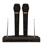 Nutek MC-0306 Twin Pack Wireless Dynamic Microphones by Nutek
