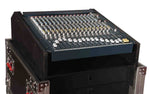 Gator Cases G-TOUR-GRC-1406, 14U Top, 6U Side Road Console Rack Case - Hollywood DJ