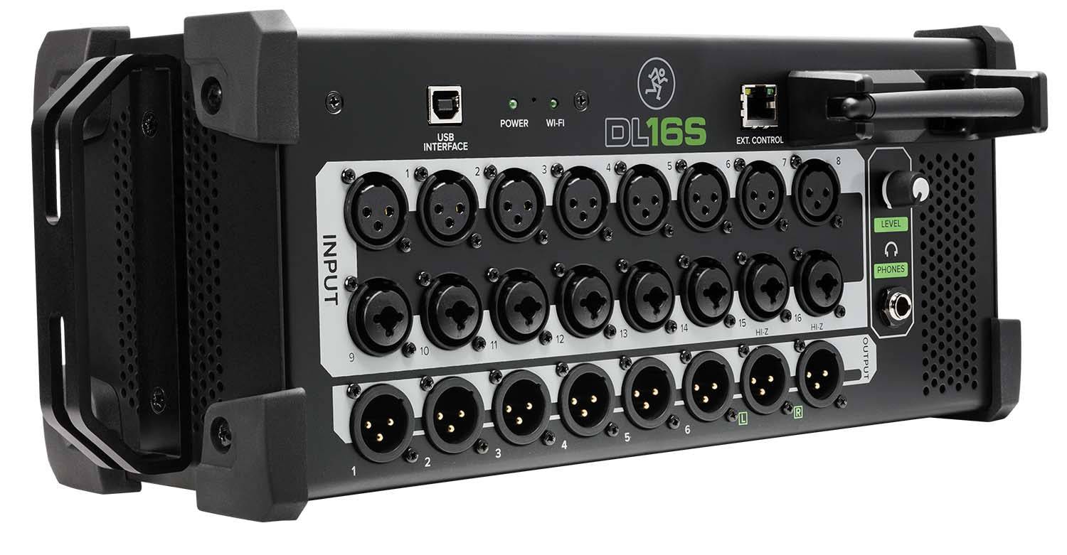 Mackie DL16S 16-Channel Wireless Digital Live Sound Mixer With Built-In Wi-Fi For Multi-Platform Control - Hollywood DJ