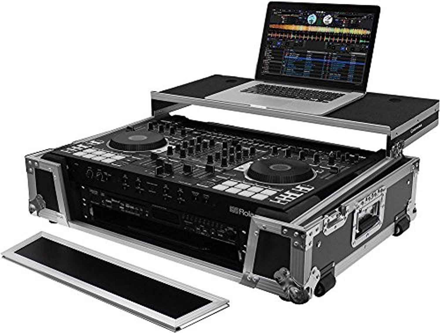 Odyssey FZGSMC7000W2 Glide Style DJ Controller Case for Denon MC7000 - Hollywood DJ