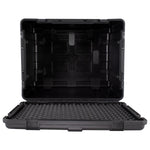 Odyssey VU252020WNF Empty Bottom Interior Injection-Molded Utility Case with Wheels - 25.5″ x 20.5″ x 18″ - Hollywood DJ