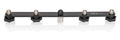 Gator Frameworks GFWMIC1TO4 Mic Mount Bar for 1-4 Microphones - Hollywood DJ