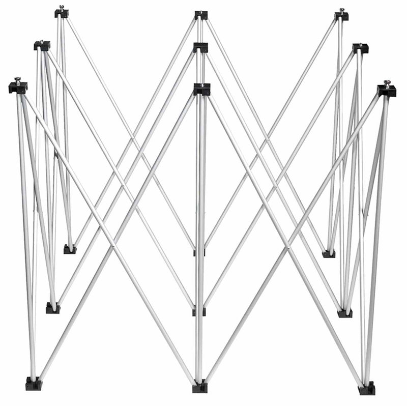IntelliStage IS4X4X32, 32 Inches High Riser 4FT X 4FT Square Stage Platform - Hollywood DJ