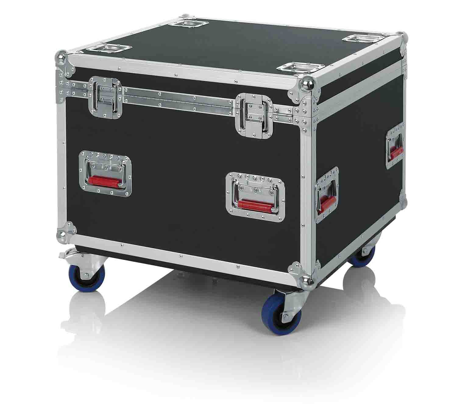 Gator Cases G-TOURTRK3030HS Truck Pack Trunk with Casters - 30″ X 30″ X 27″ - Hollywood DJ