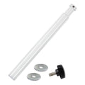Odyssey PBBABYPIN9WHT, Long 5/8″ Baby Pin Majestic Photo Booth Mount - 9'', White - Hollywood DJ