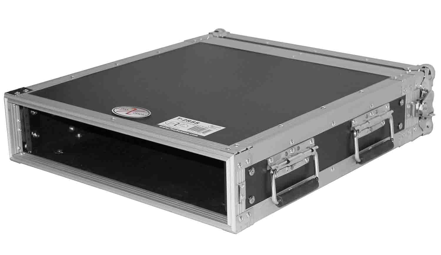 ProX T-2RSS 2 Space Rack Mount ATA Flight Case 19"Depth by ProX Cases