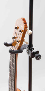 K&M 15590 Ukulele holder - Black - Hollywood DJ