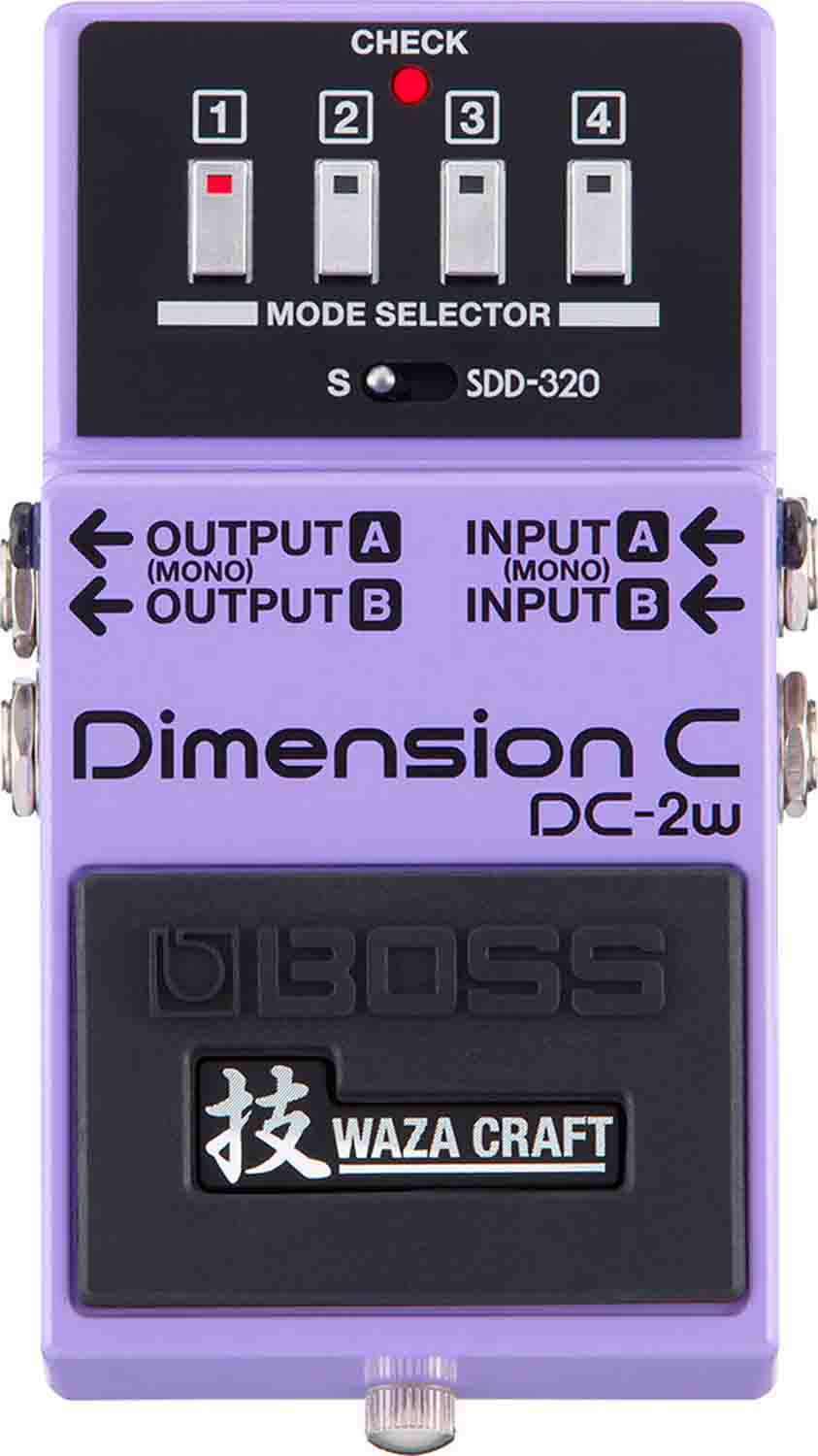 BOSS DC-2W Dimension C Effects Pedal for Electric Guitarists - Hollywood DJ