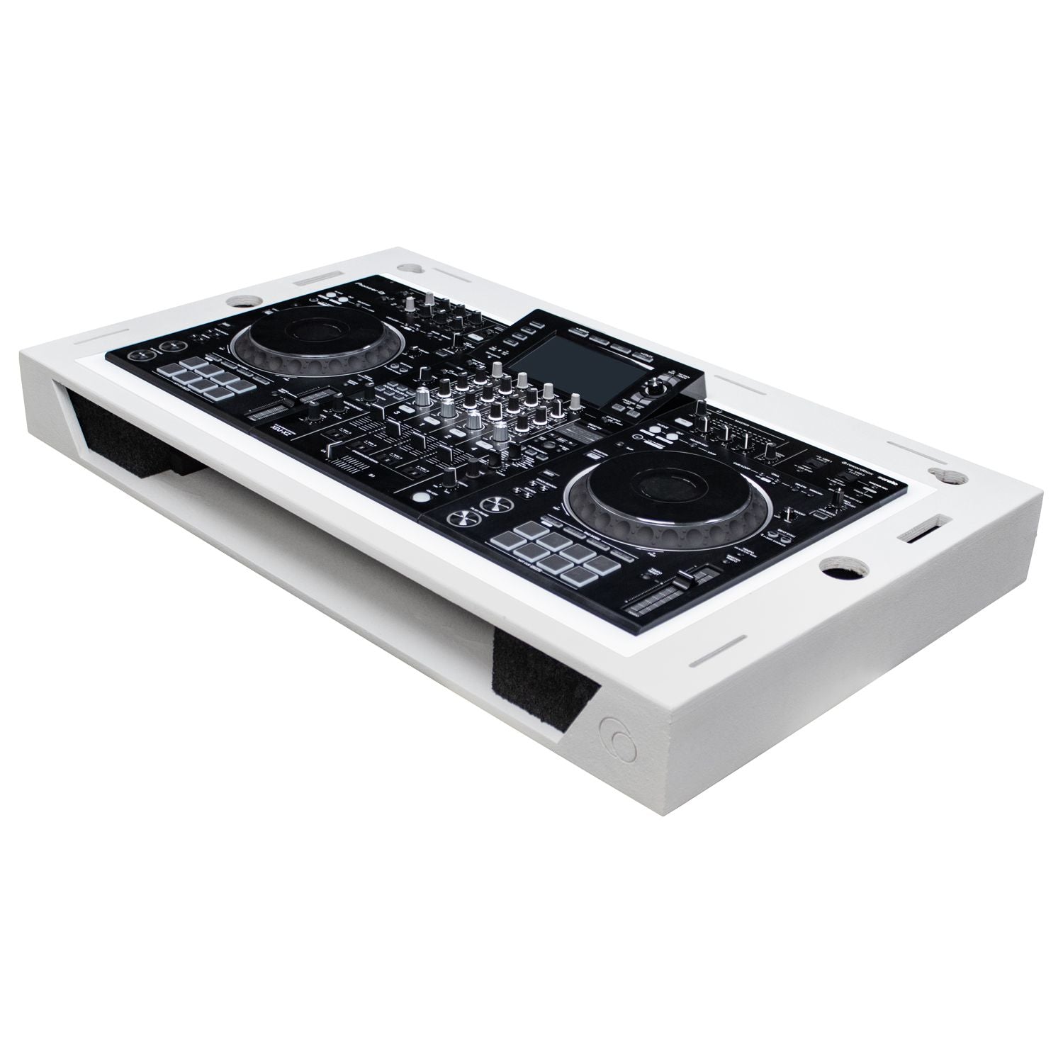 Odyssey PFW-XDJ-XZ DJ Podium Faceplate and Foam for Pioneer XDJ-XZ DJ System - White - Hollywood DJ