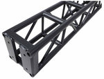 ProX XT-BT1206 BLK, 3mm Wall BoltX Black Bolted 12 Inch Professional Box Truss Segment - 6 Feet - Hollywood DJ