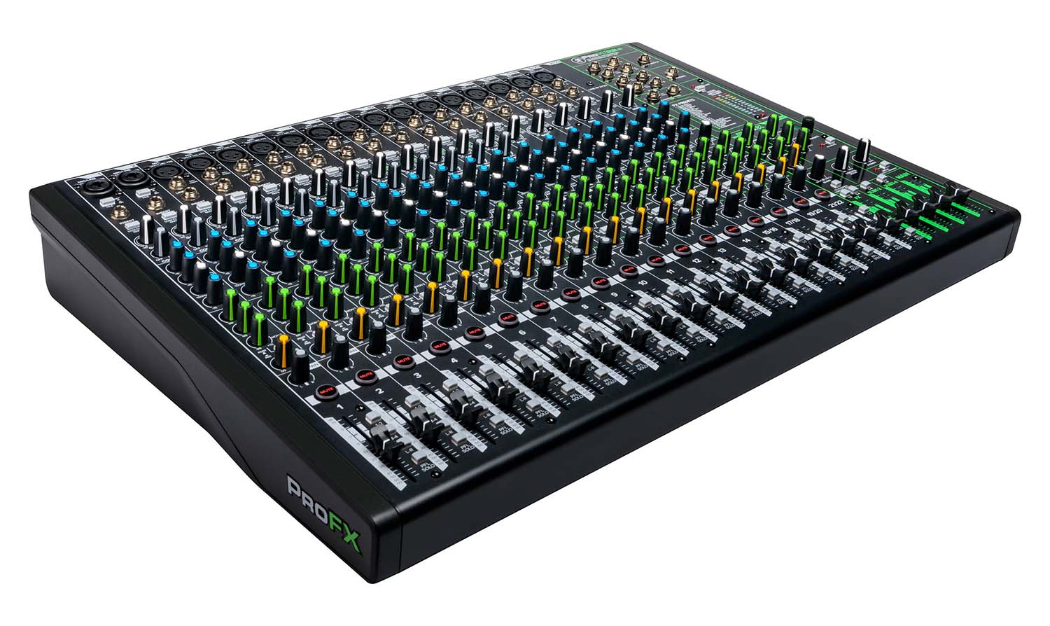 Mackie ProFX22v3, 22-Channel Professional Effects Mixer with USB - Hollywood DJ
