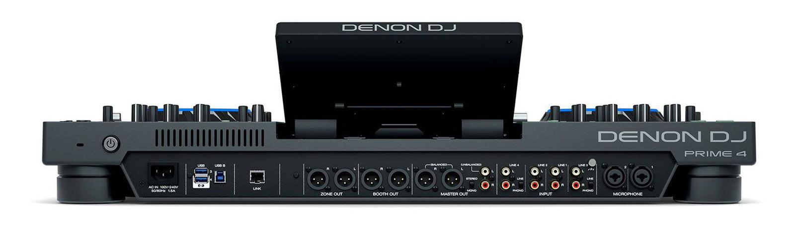Denon DJ Prime4, 4-Deck Standalone DJ System with 10-inch Touchscreen - Hollywood DJ