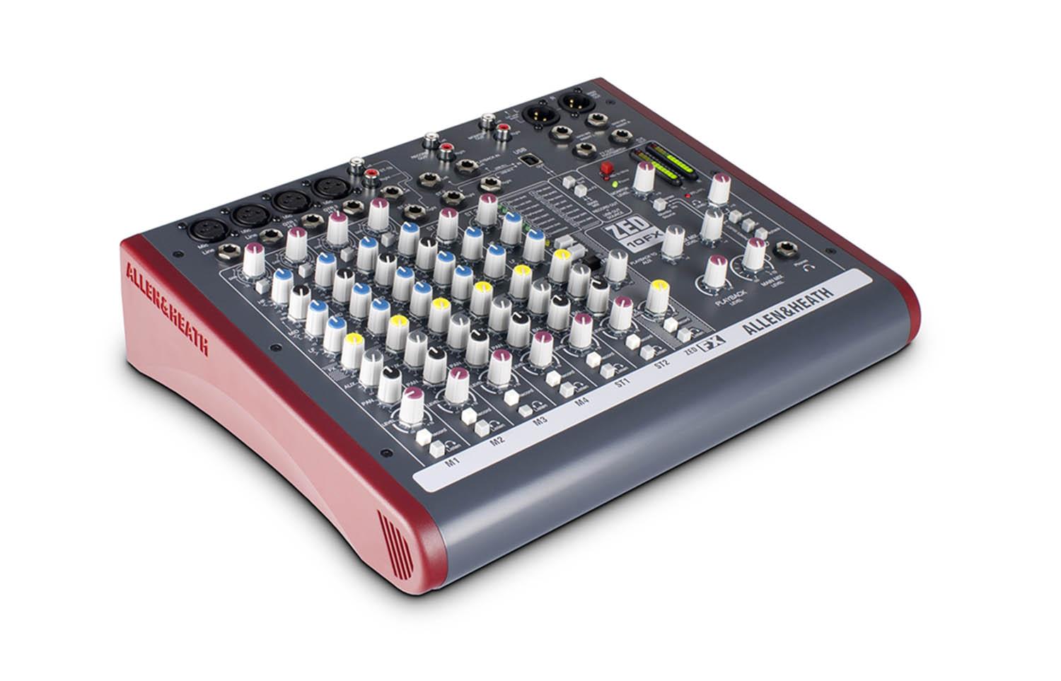 Allen & Heath AH-ZED-10FX Multipurpose Mixer with FX for Live Sound and Recording - Hollywood DJ