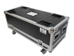 ProX X-RCF-NXL24A Flight Case for Two RCF NX L24-A Column Array Speakers with 4 Inch Casters - Hollywood DJ
