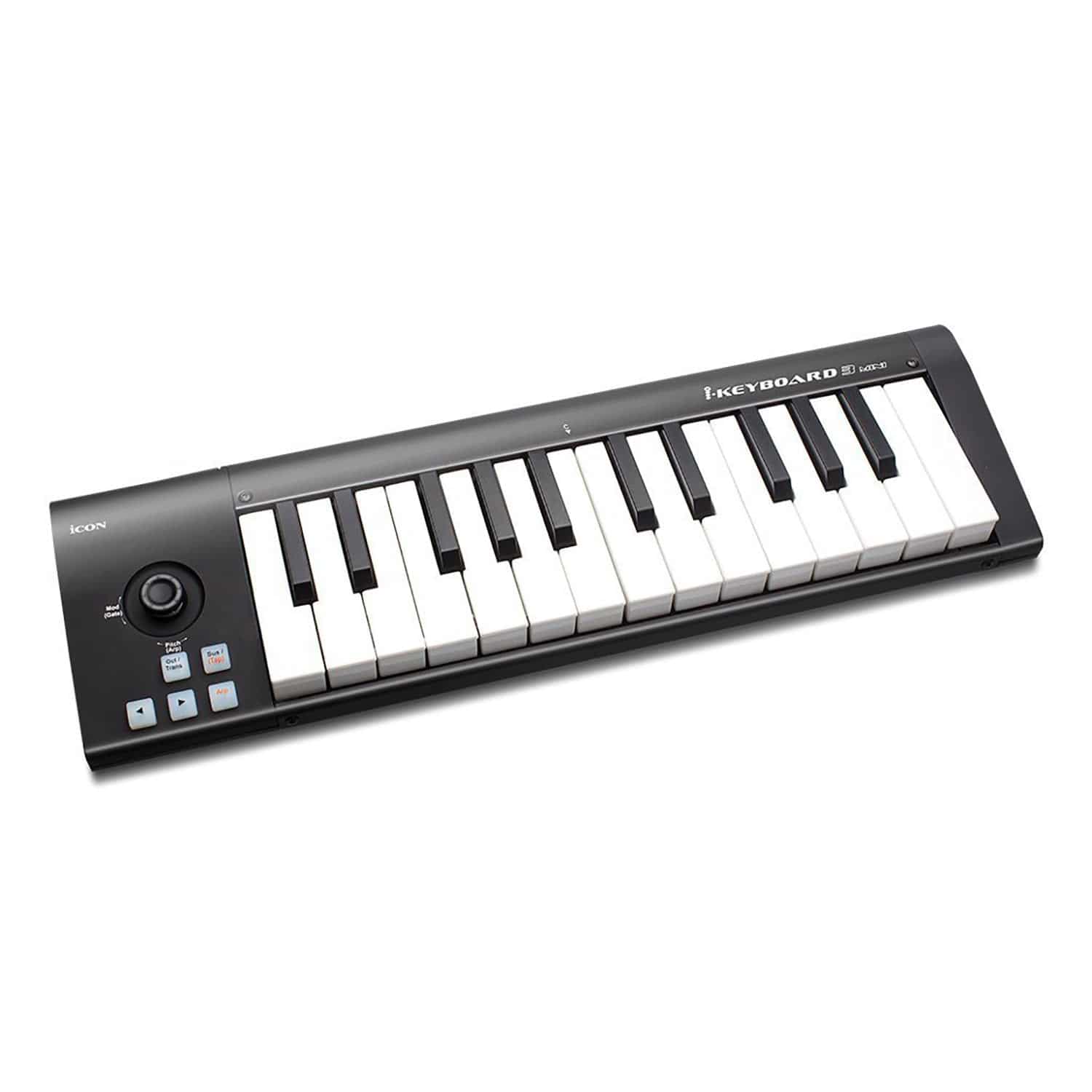 Icon ICOK-IKEY3MINI IKeyboard 3 Mini, 25-Key Controller - Hollywood DJ