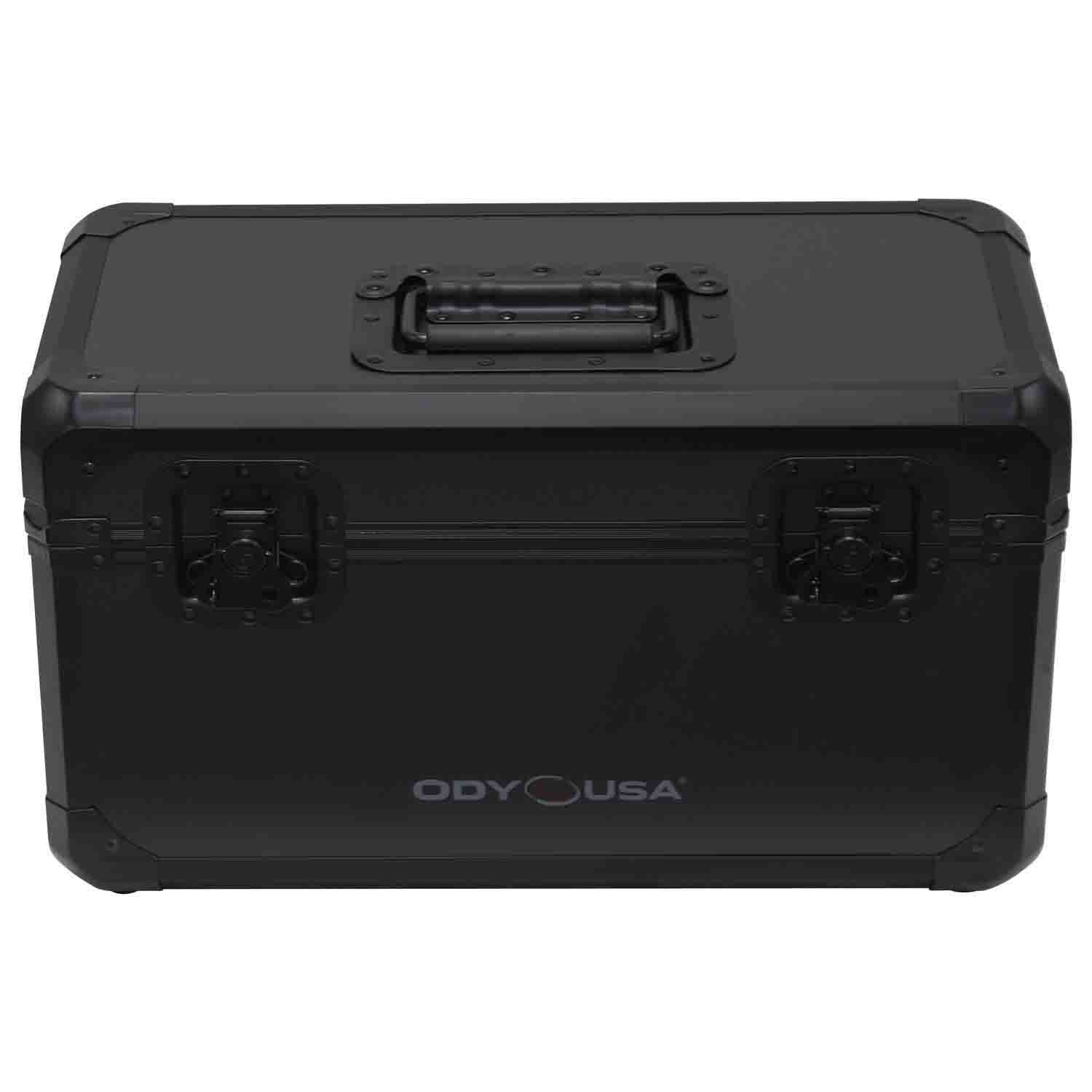 Odyssey K7120BL Black KROM Record / Utility Case for 120 7″ Vinyl Records - Hollywood DJ