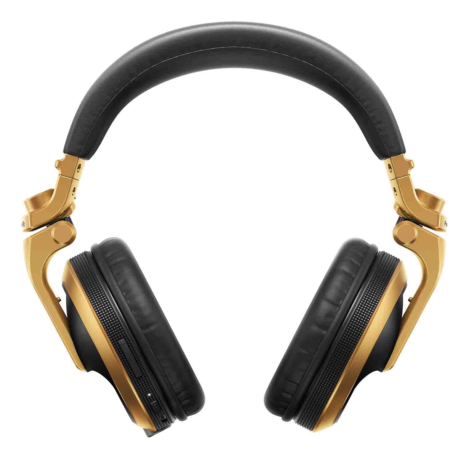 Pioneer DJ HDJ-X5BT-N Over-Ear DJ Headphones with Bluetooth - Gold - Hollywood DJ