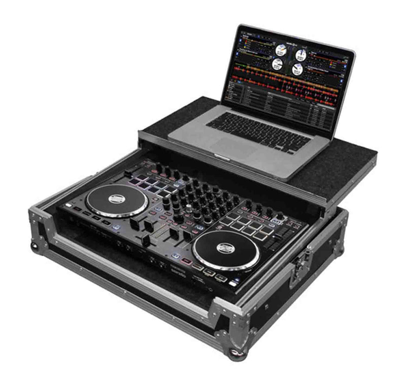 B-Stock: Odyssey FZGSTERMIX8 Flight Zone Glide Style Case for Reloop Terminal Mix 8 DJ Controller - Hollywood DJ