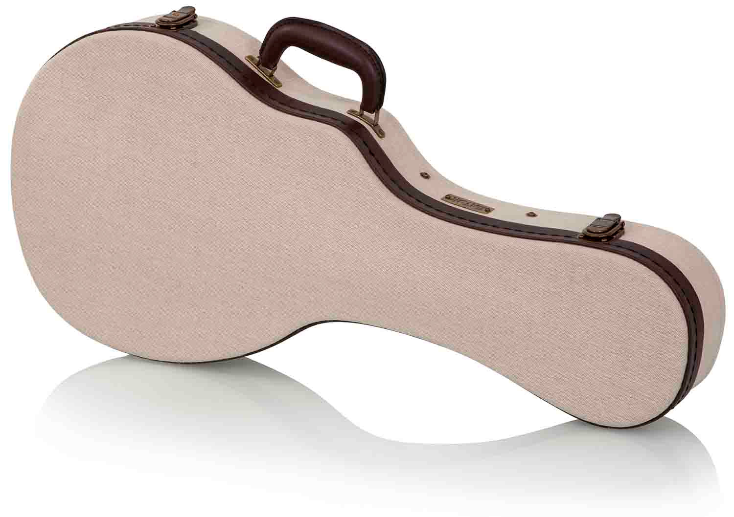 Gator Cases GW-JM MANDOLIN Deluxe Wood Case for Mandolin - Journeyman Burlap Exterior Gator Cases