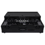 Odyssey FZGSXDJRX2W2BL DJ Flight Case for Black Pioneer XDJ-RX/XDJ-RX2 with 2U Rack Space And Glide Platform - Hollywood DJ