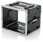 Gator Cases GR-8L Standard Molded 8U Audio Rack Case 19″ Deep - Hollywood DJ