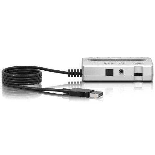 Behringer UCA202, 2 In/2 Out USB/Audio Interface with Digital Output - Hollywood DJ