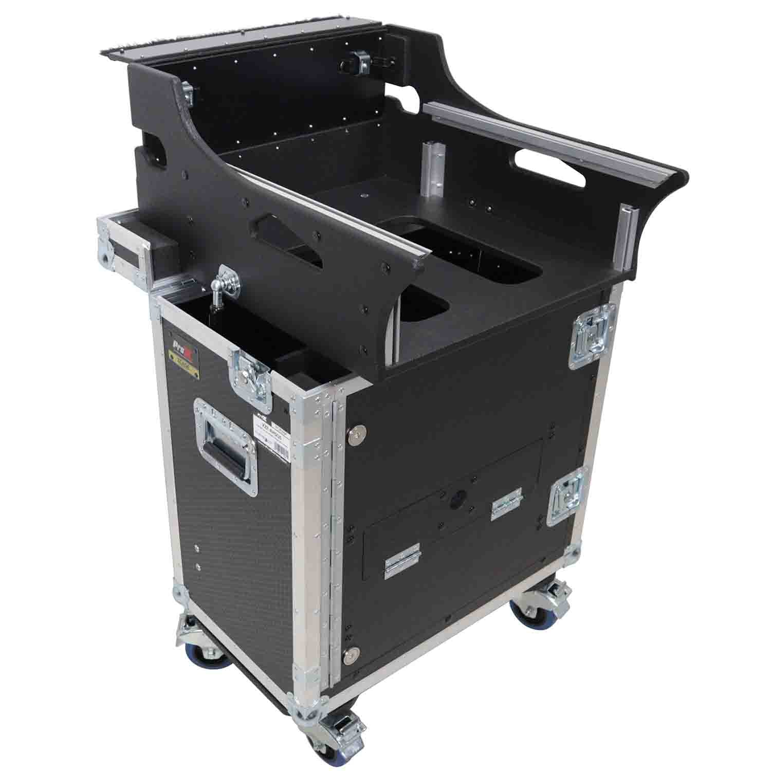 ProX XZF-AHSQ5 Flip-Ready Easy Retracting Hydraulic Lift Case for Allen and Heathh SQ5 Console - Hollywood DJ