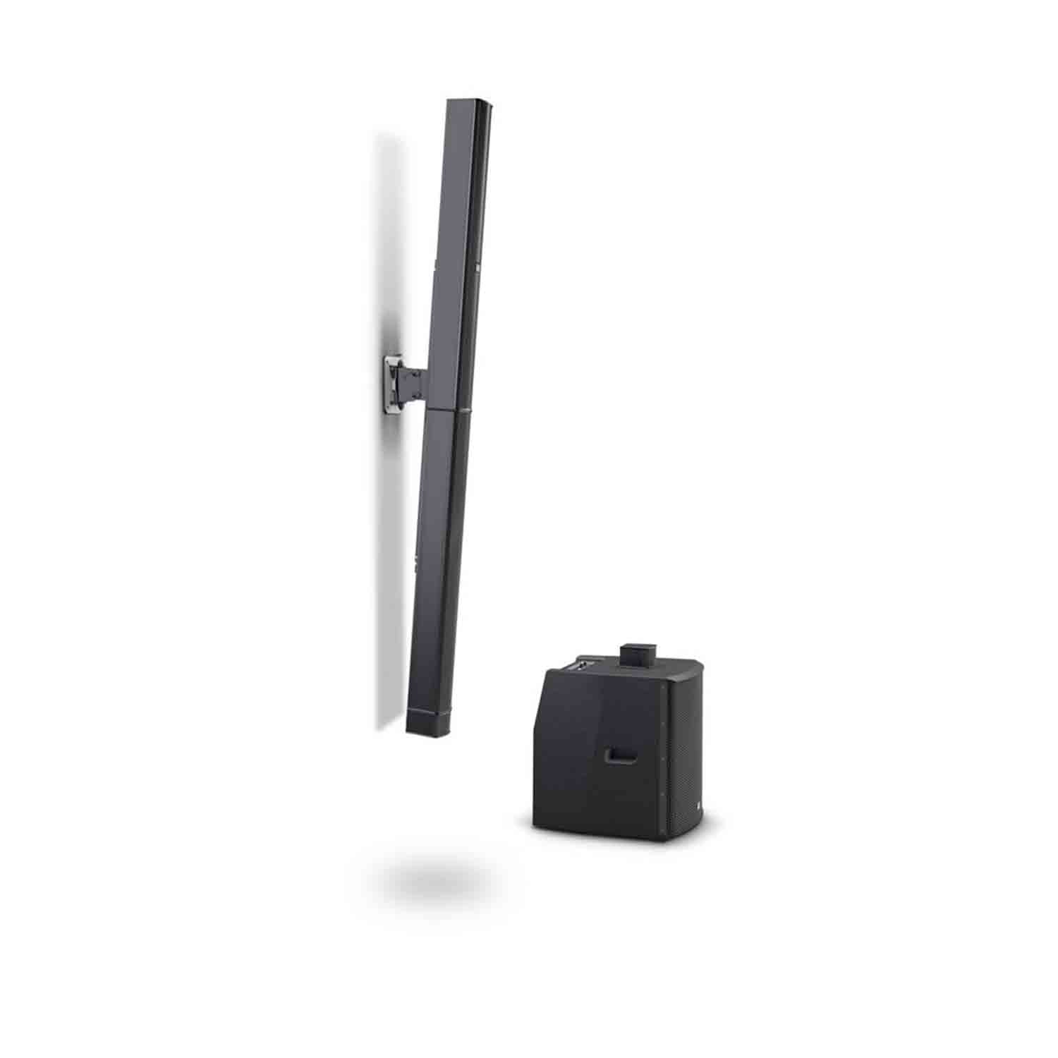 LD Systems MAUI G2 IK 2 Installation Kit for MAUI G2 Columns (Tilt And Swivel Wall Mount) - Black - Hollywood DJ