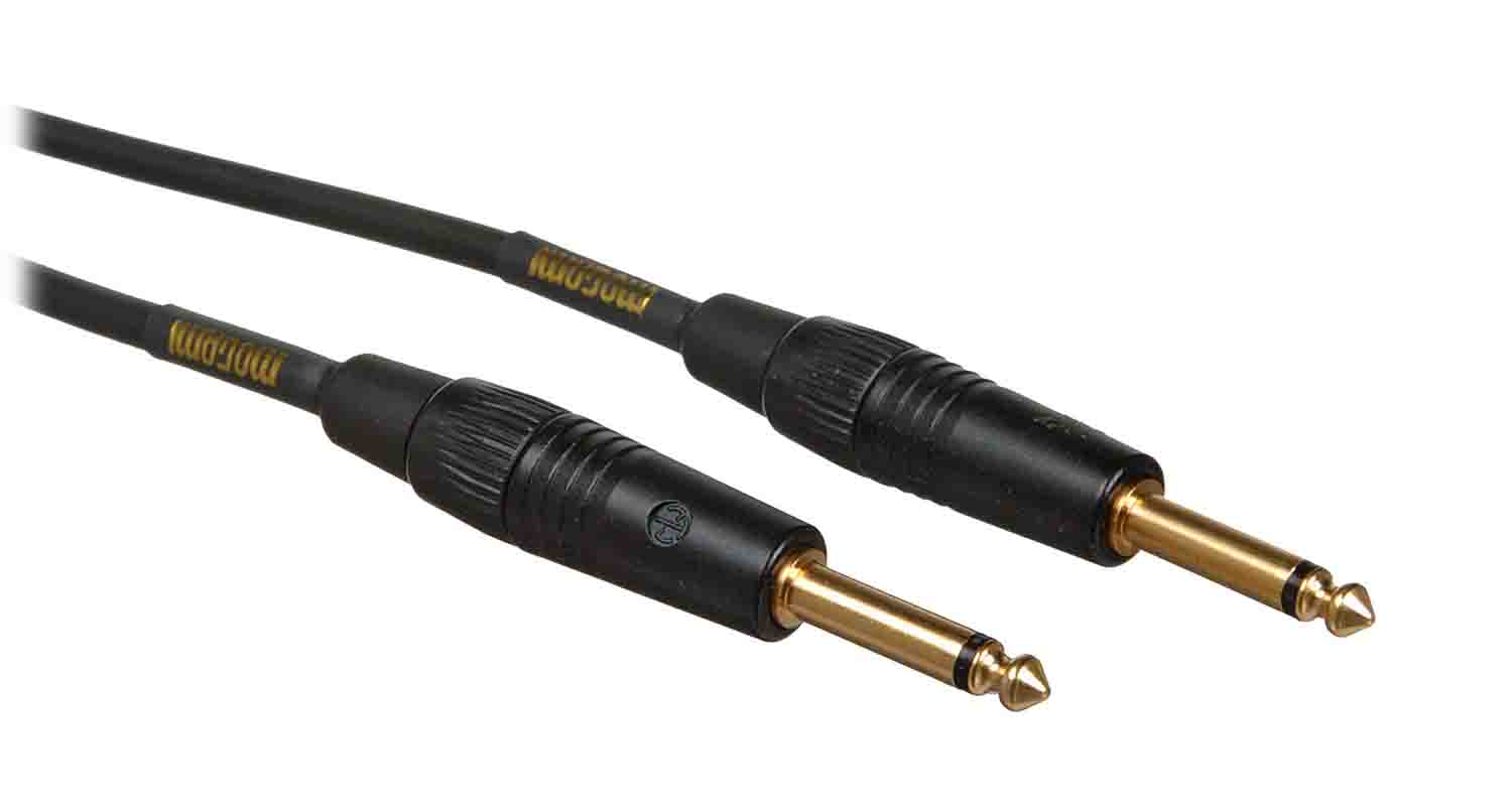 Mogami GOLD INSTRUMENT-10, ¼-Inch Male to ¼-Inch Male Instrument Cable - Hollywood DJ