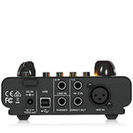 Behringer MIC500USB Audiophile Vacuum Tub ePreamplifier with Preamp Modeler - Hollywood DJ