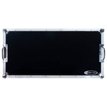 Odyssey FZGSRANE1272W Low Profile Rane Twelve and Rane Seventy-Two Coffin Flight Case With Glide Platform - Hollywood DJ