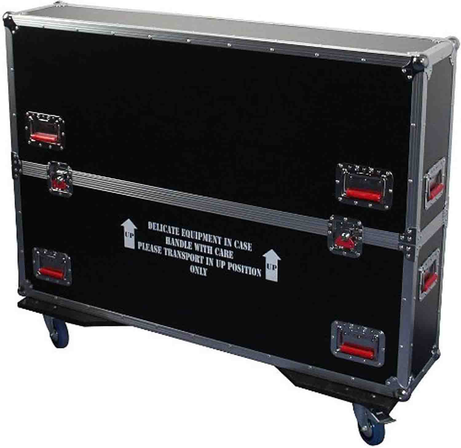 Gator Cases G-TOURLCDV2-4350-X2 ATA LCD Case for Two 43-50″ Screens - Hollywood DJ