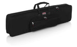 Gator Cases GKB-76 SLIM DJ Gig Bag for Most Slim Model 76 Note Keyboards - Hollywood DJ