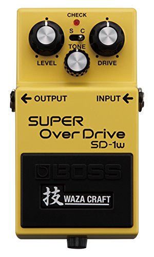 Boss SD-1W, Special Edition Waza Super Overdrive Pedal - Hollywood DJ