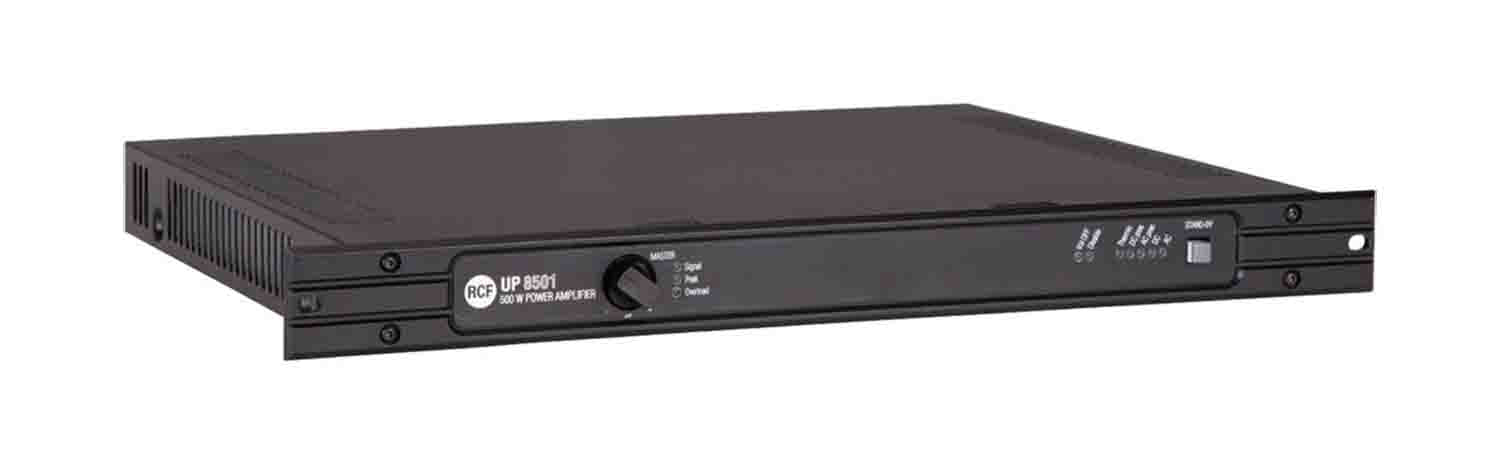 RCF UP-8501, 8000 Series UP 8501 Power Amplifier - 1 x 500 Watt - Hollywood DJ