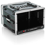 Gator Cases GRR-6PL-US Powered Rolling Molded 6U Rack Case - Hollywood DJ