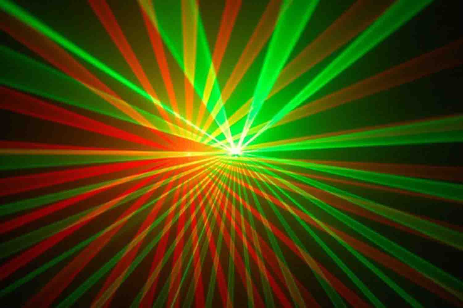 ProX X-LRG140IR Maya RG Professional Red & Green Dual Color Animation Laser Effect Light - Hollywood DJ