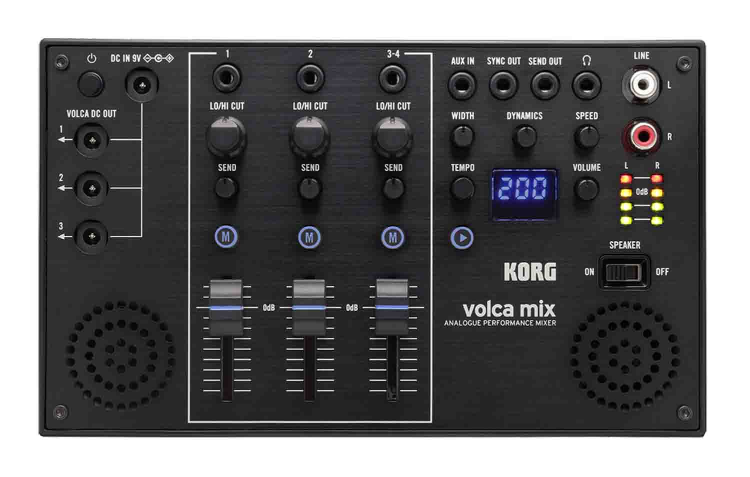 Korg Volca Mix 4 Channel Analog Performance Mixer - Hollywood DJ
