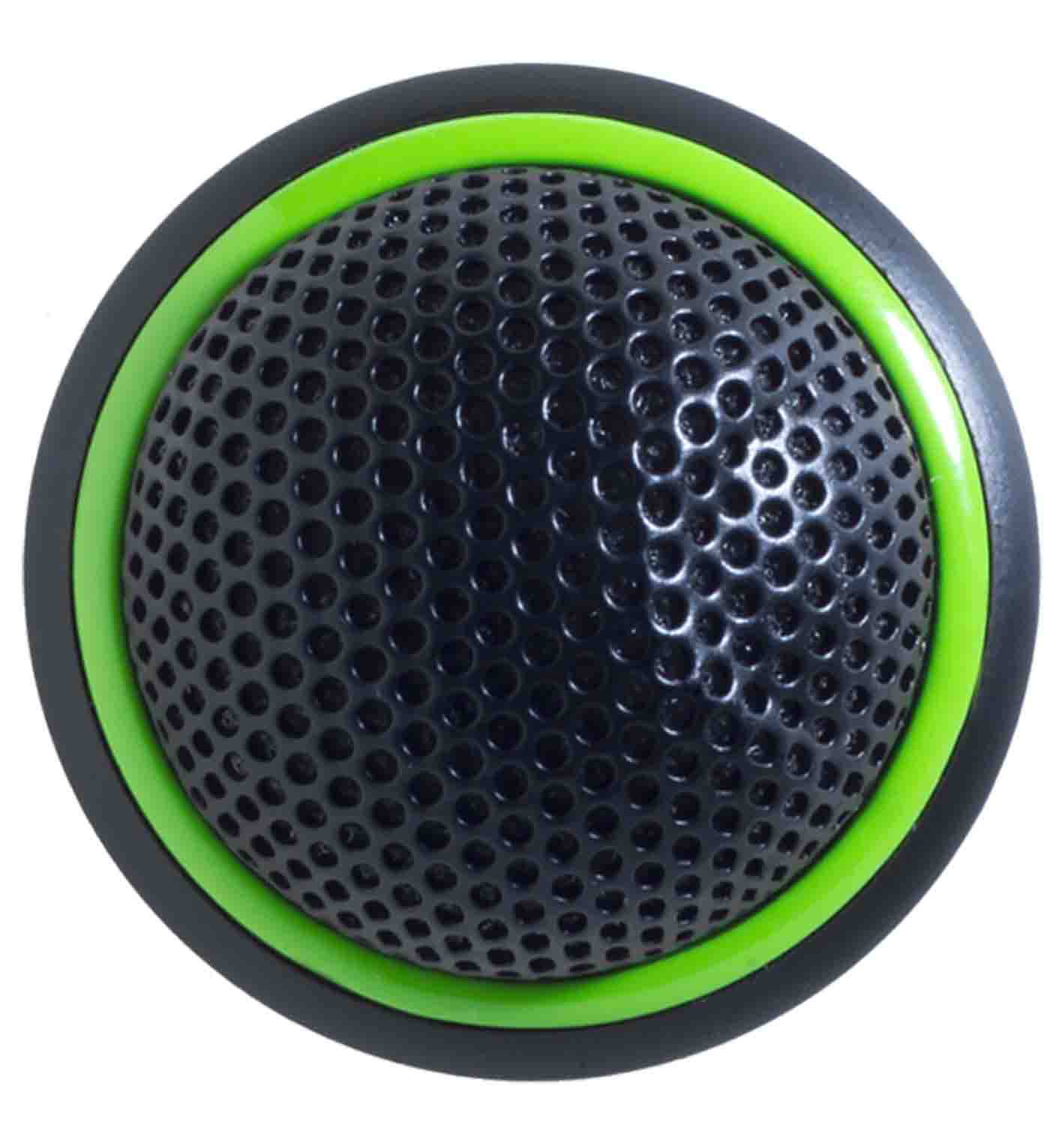 Shure MX395B-LED Microflex Low Profile Boundary Microphones with Bi Color Status Indicator - Black - Hollywood DJ