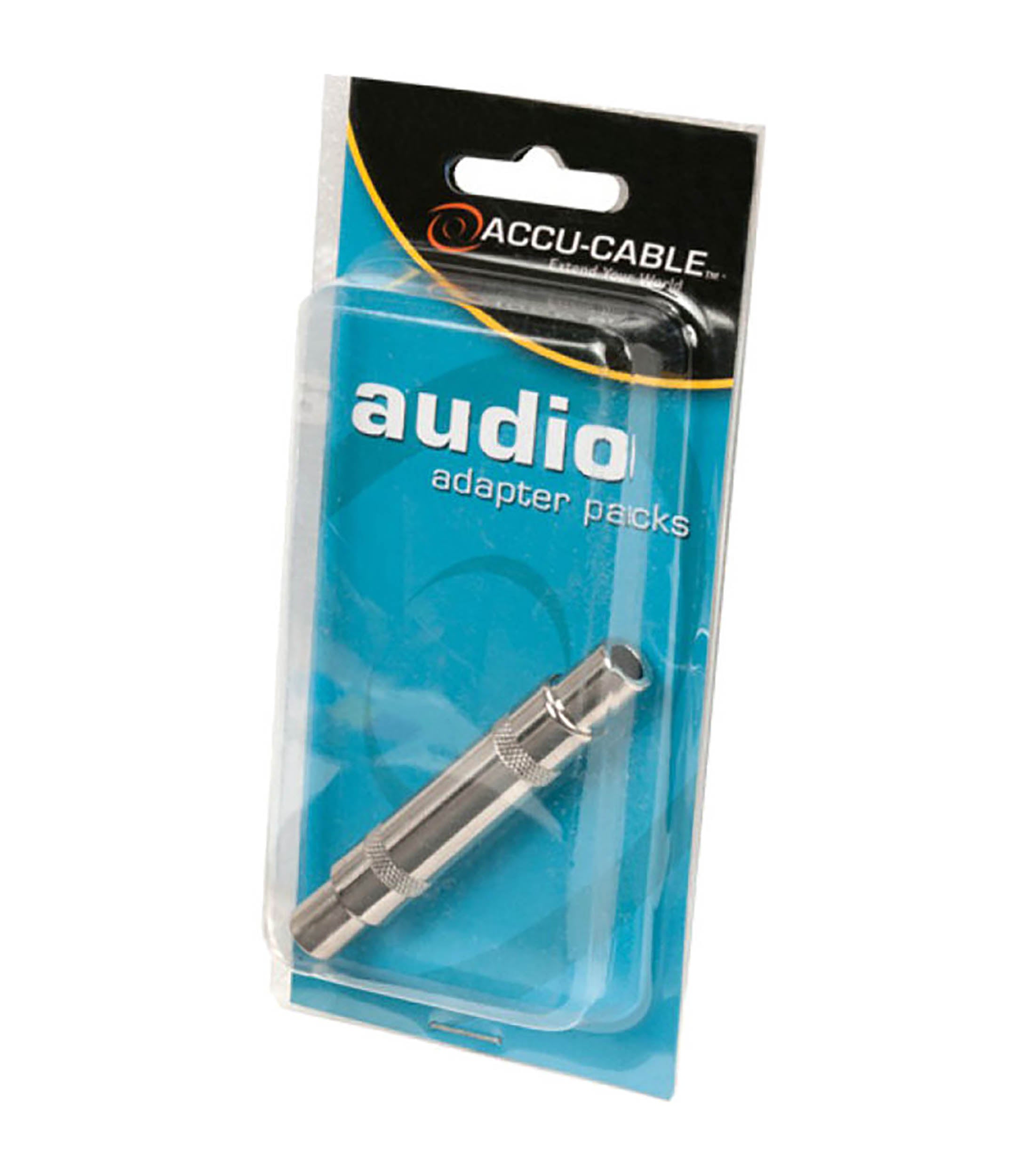 Accu-Cable ACQFQF, 1/4" Female to 1/4" Female Adapter by Accu Cable