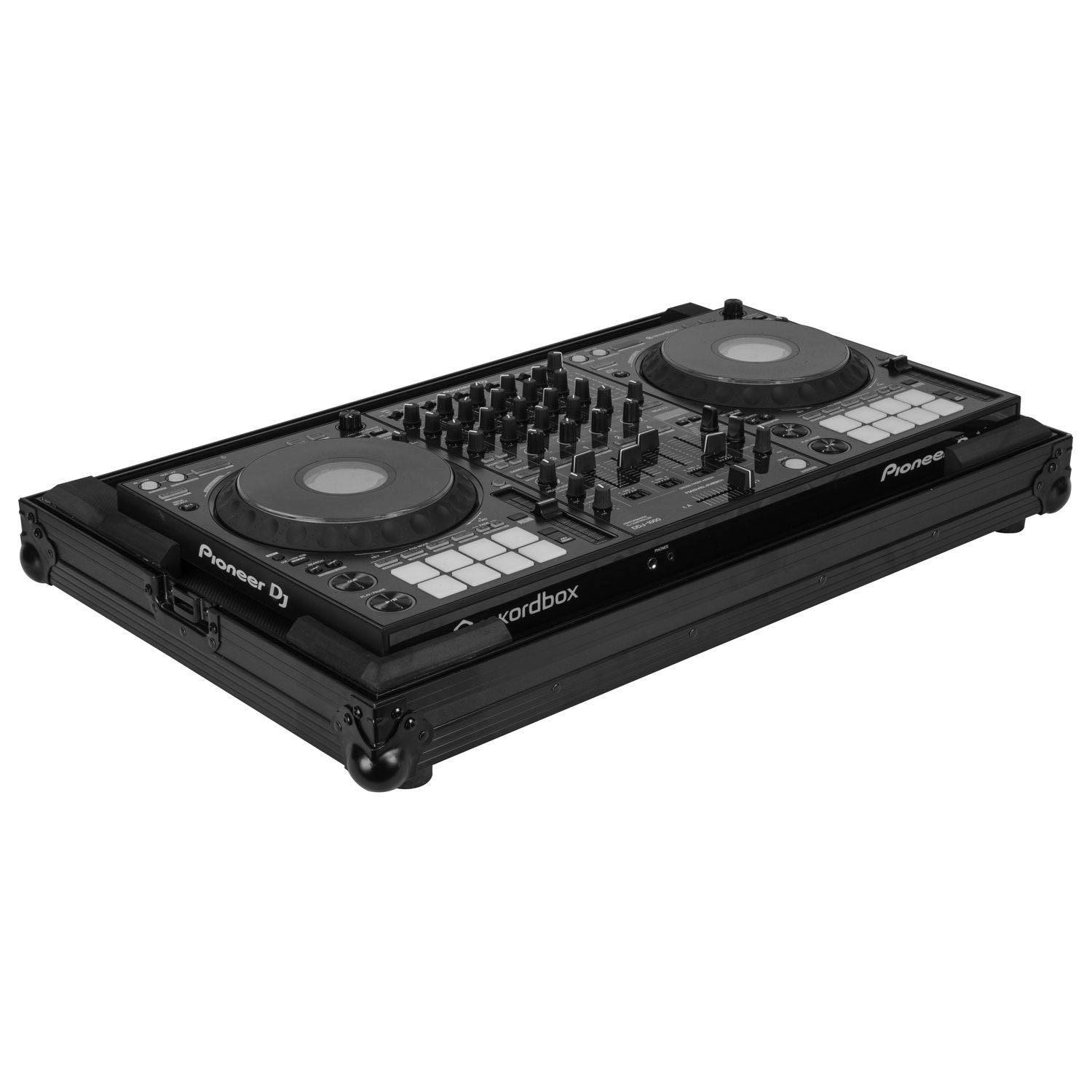 Odyssey FZDDJ1000BL Flight Case for Pioneer DDJ-1000 / DDJ-1000SRT - Black - Hollywood DJ