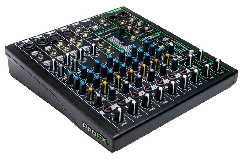 Mackie ProFX10v3, 10-Channel Professional Effects Mixer with USB - Hollywood DJ